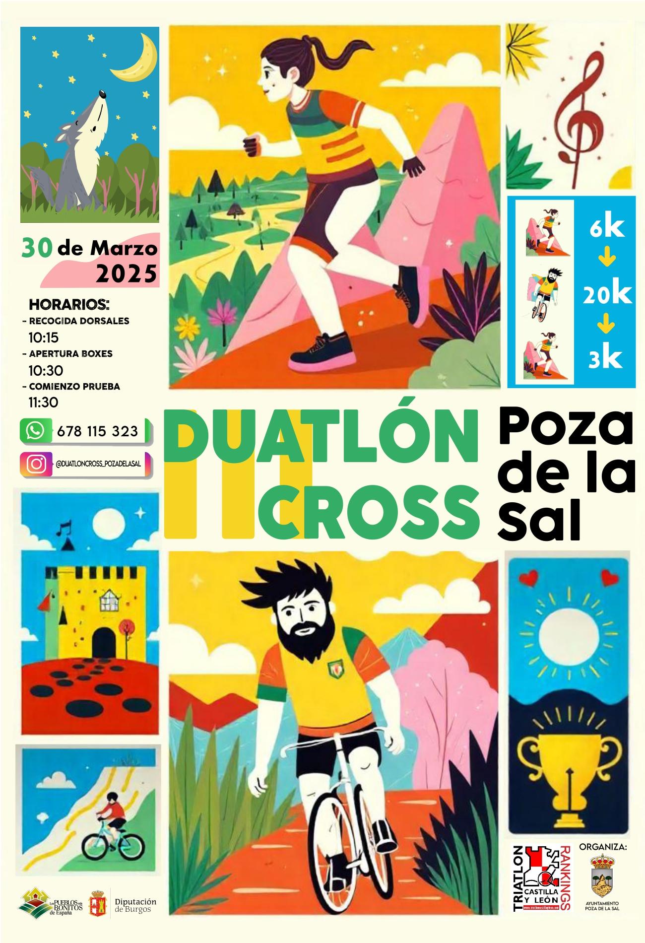 Duatlón Cross. Poza de la Sal