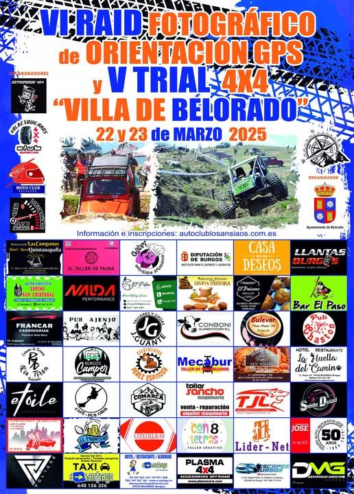 VI Raid fotográfico de orientación GPS y V Trail 4x4 "Villa de Belorado"