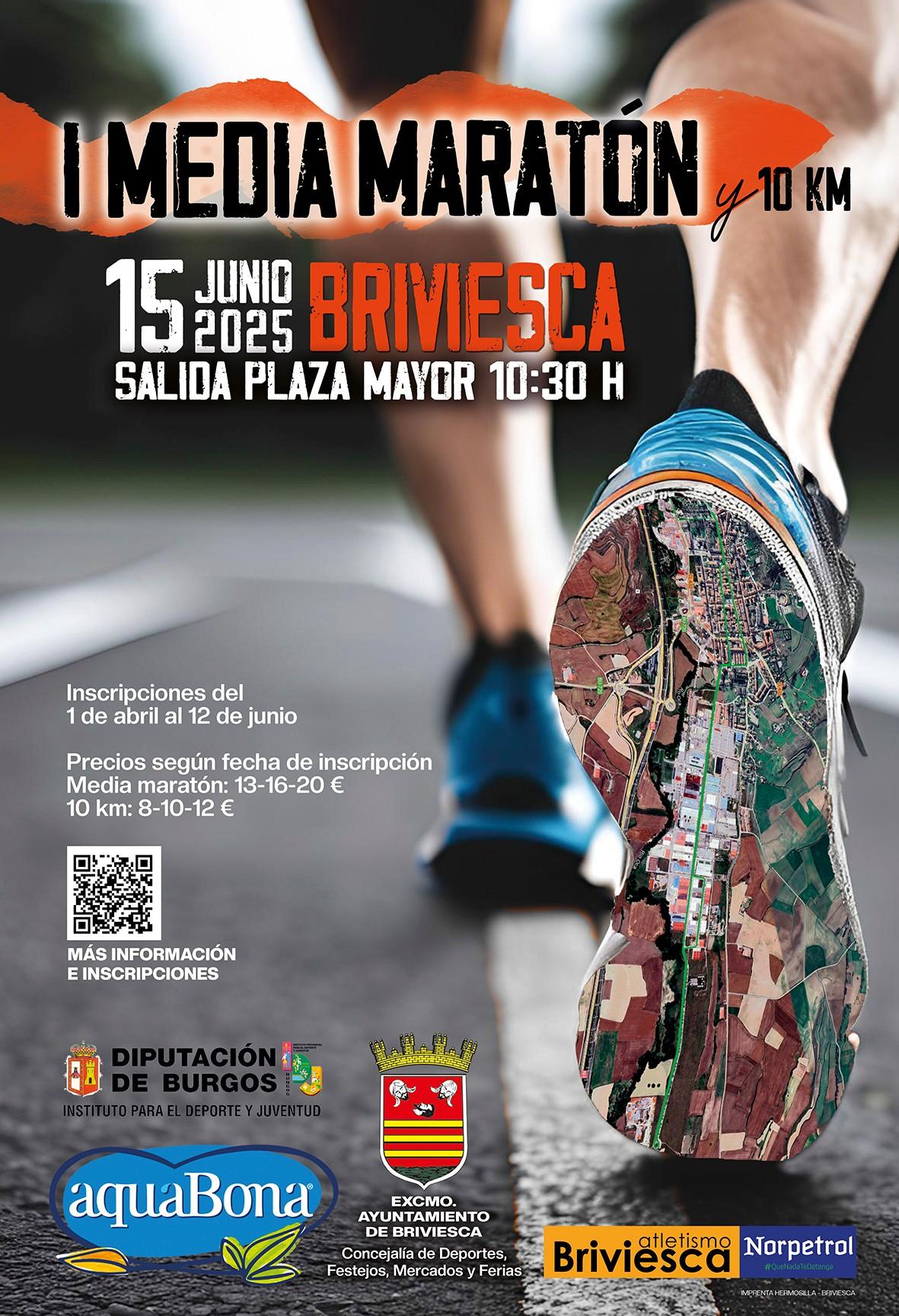 I Media Maratón y 10 km. Briviesca