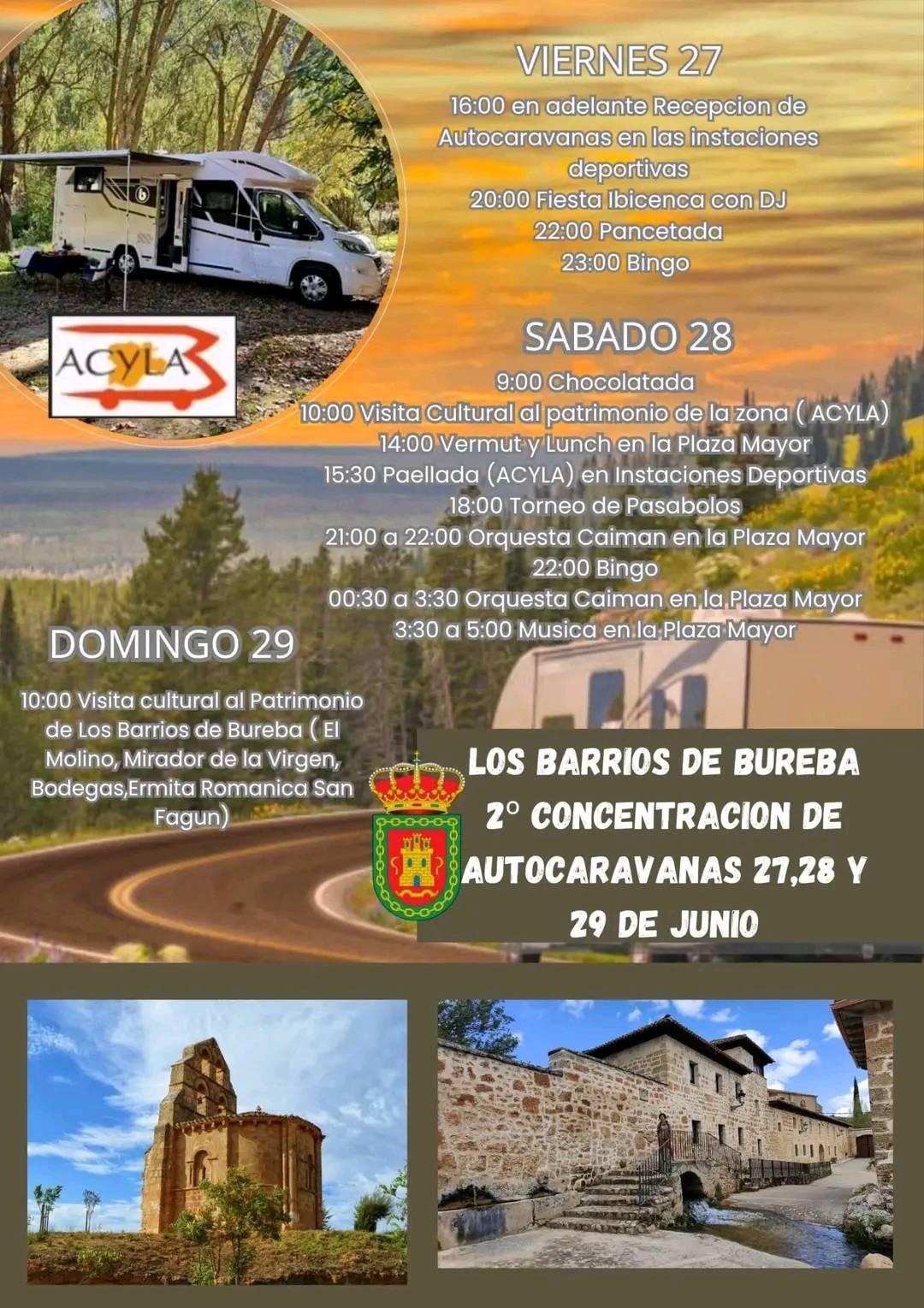 2ª Concentración de autocaravanas. Los Barrios de Bureba