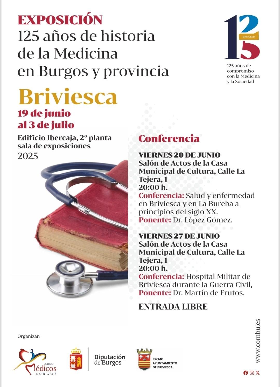 Exposición. 125 años de historia de la medicina en Burgos y provincia