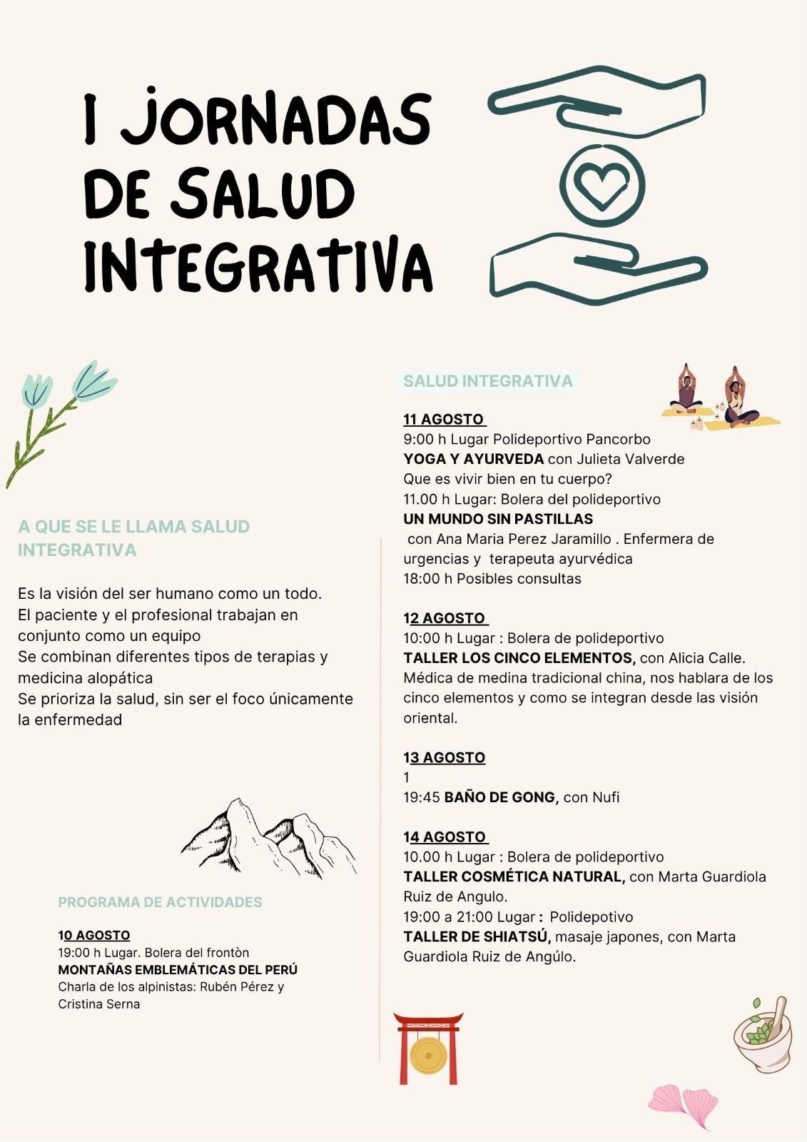 I Jornadas de salud integrativa