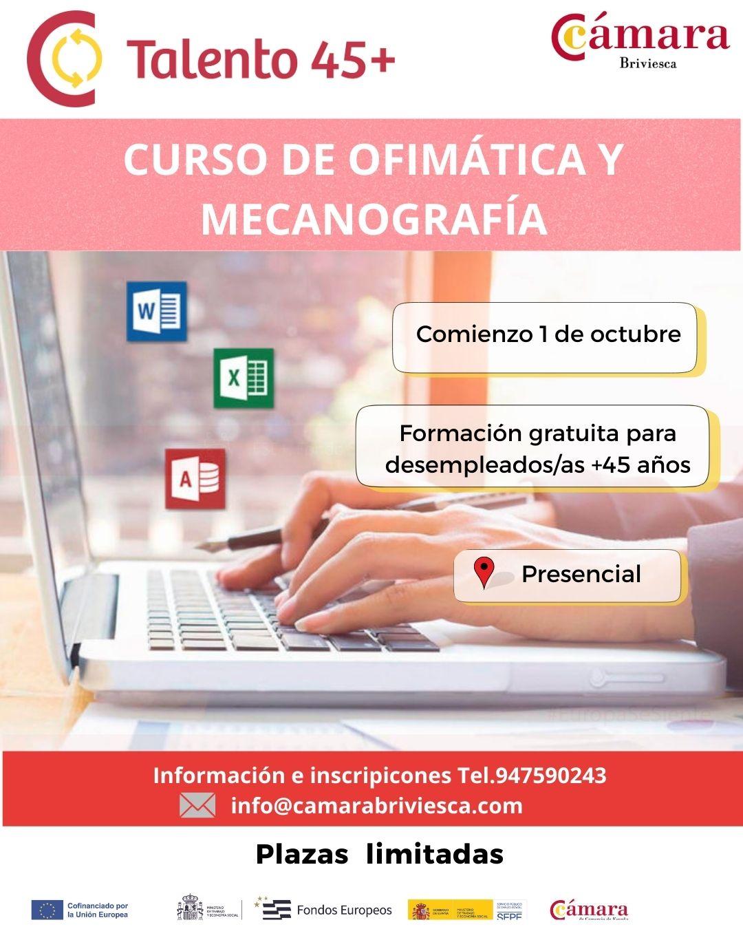 Curso de ofimática y mecanografía