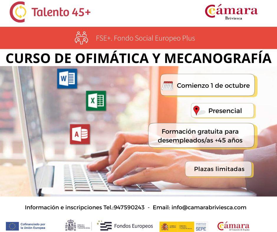 Curso de ofimática y mecanografía