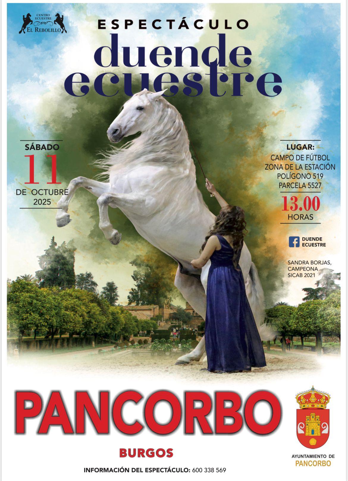 Espectáculo Duende Ecuestre. Pancorbo