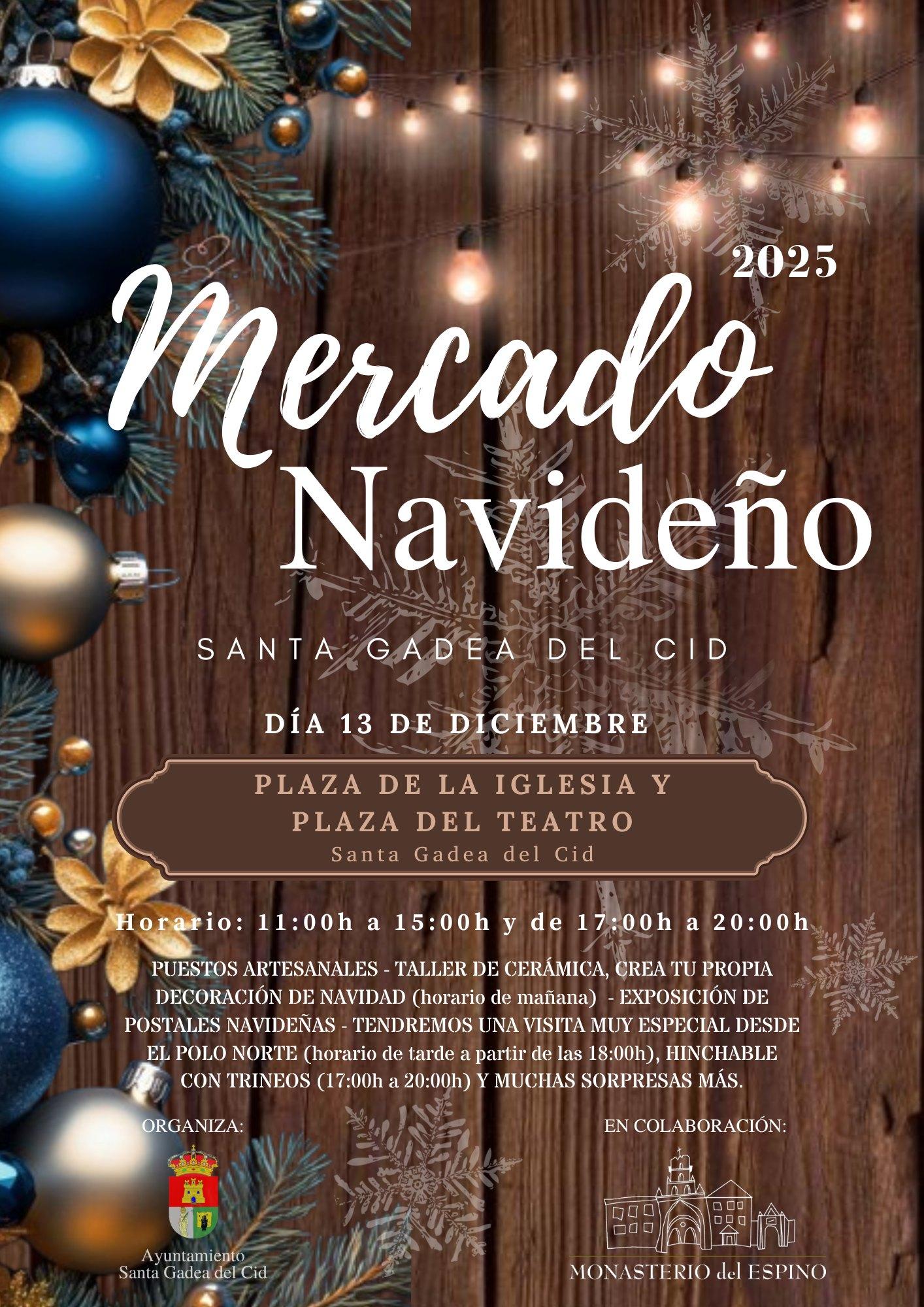 Mercado Navideño. Santa Gadea del Cid