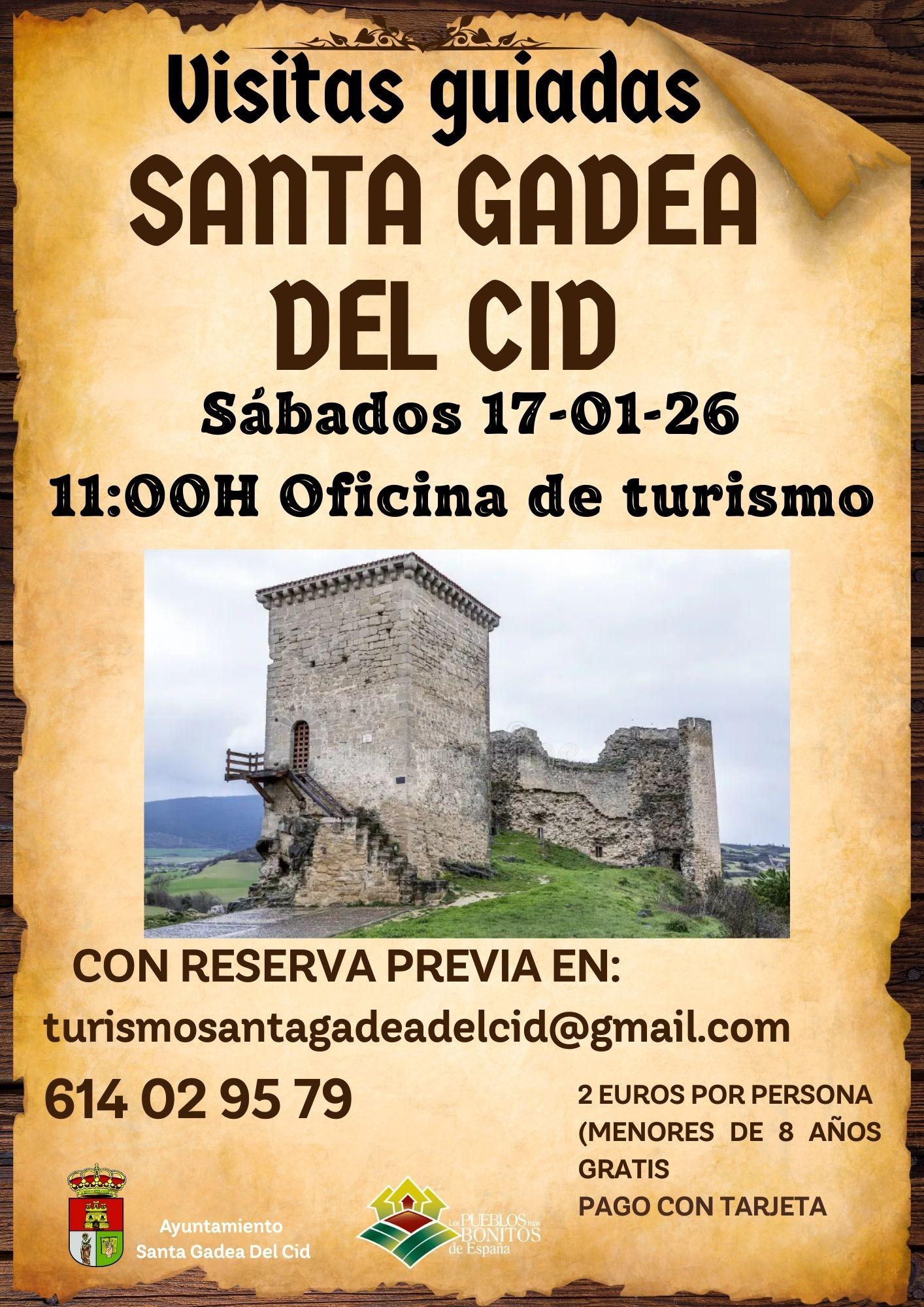 Visitas guiadas Santa Gadea del Cid