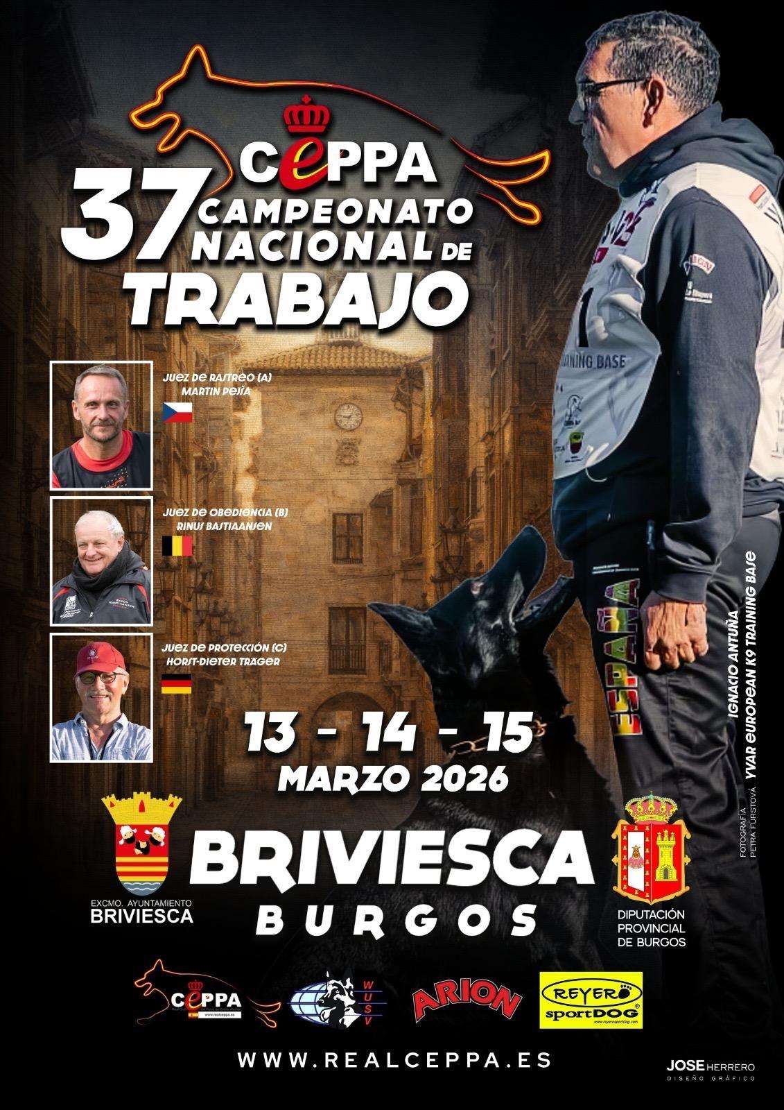 Ceppa. Campeonato nacional de trabajo