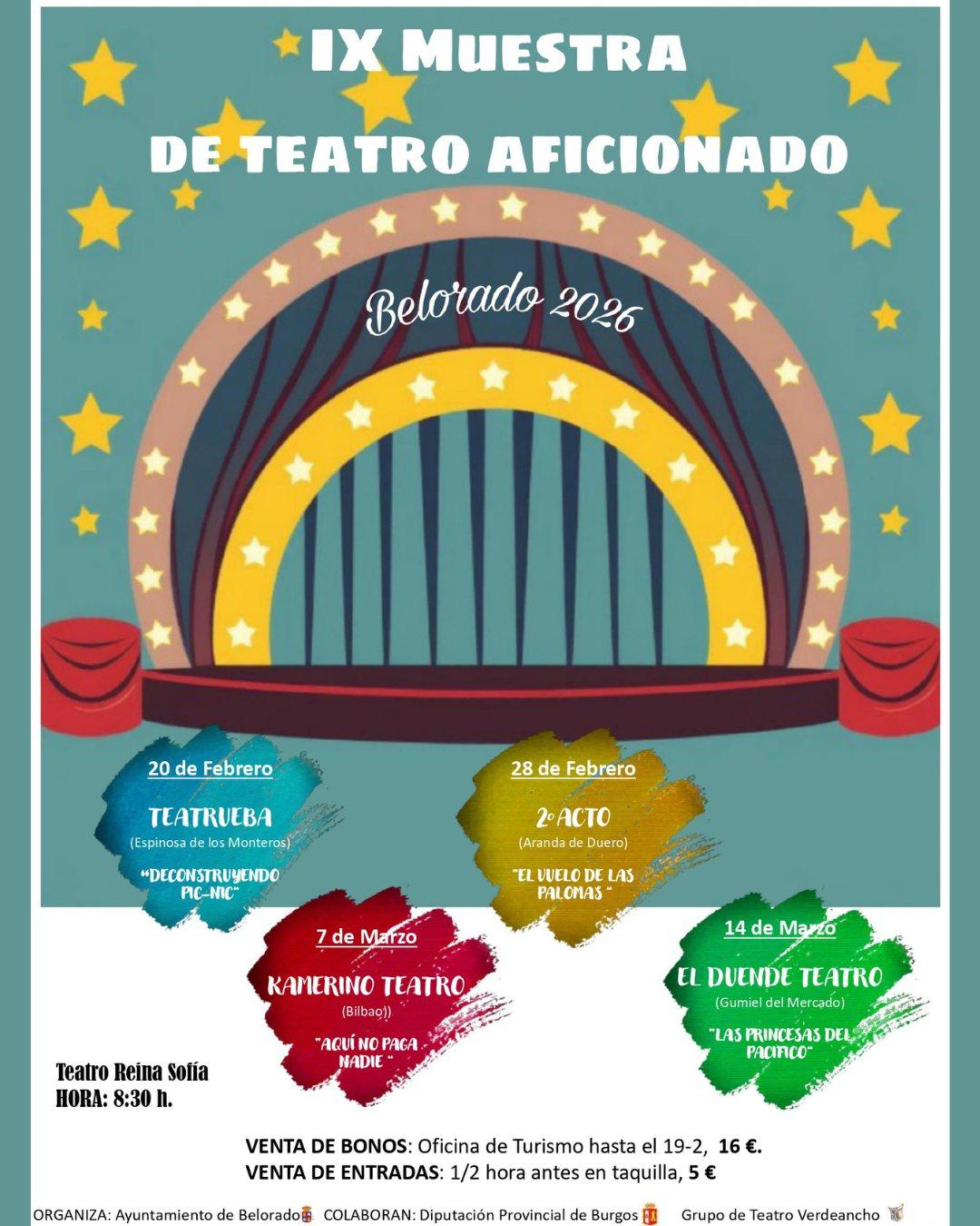 IX Muestra de Teatro Aficionado. Belorado 2026
