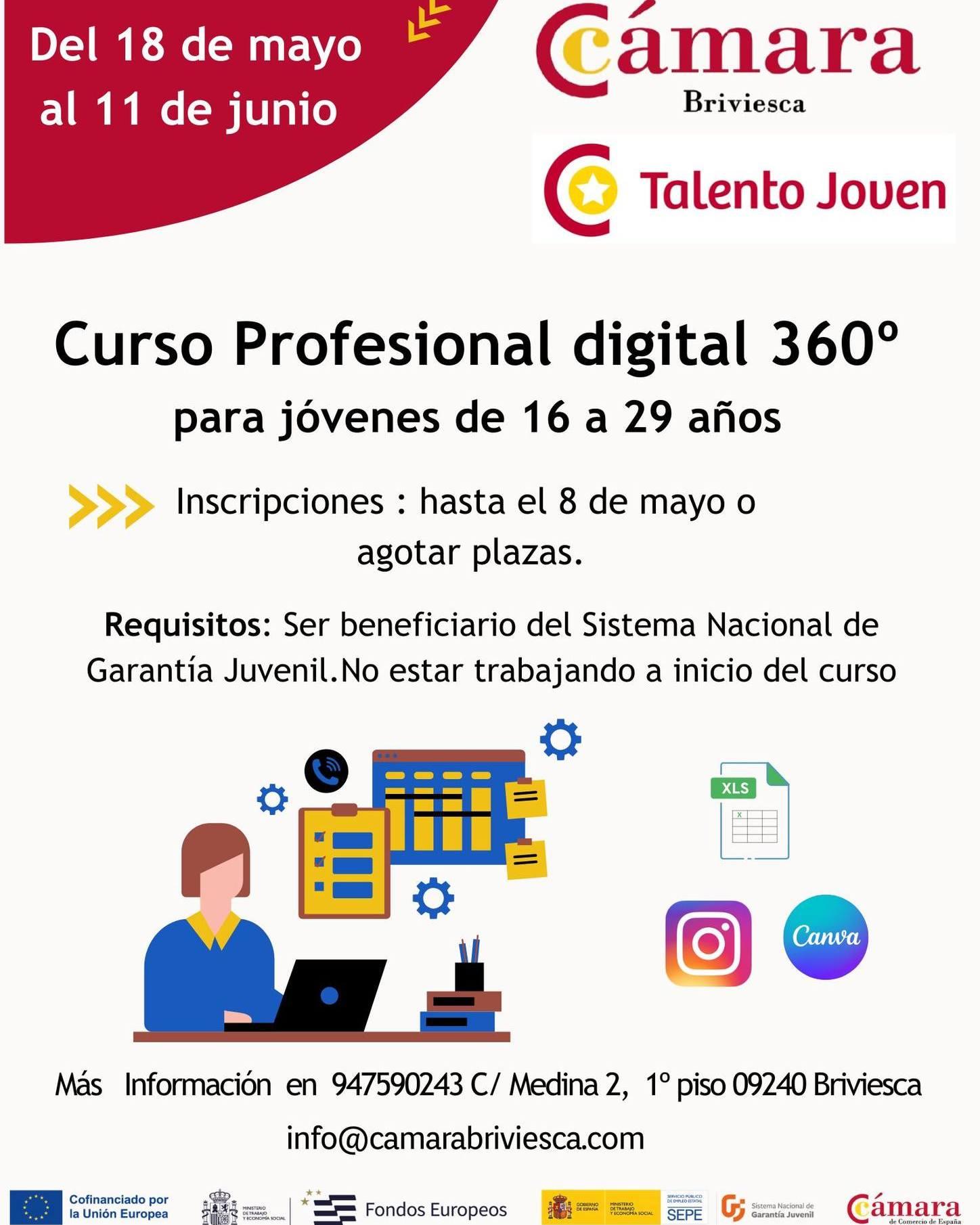 Curso profesional digital 360º