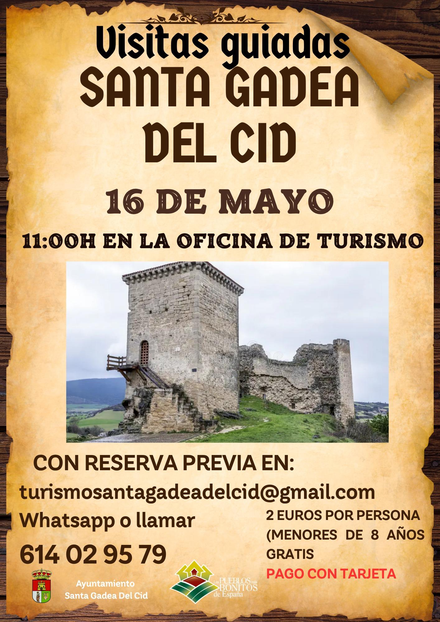 Visitas guiadas. Santa Gadea del Cid