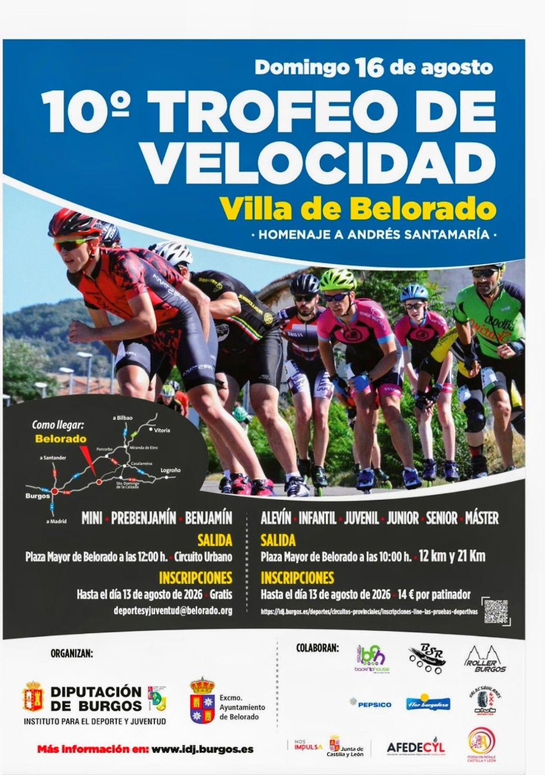 10º Trofeo de Velocidad. Ciudad de Belorado