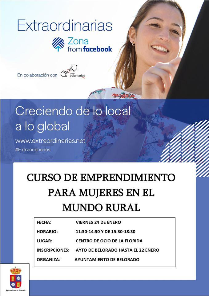 Curso de emprendimiento para mujeres en el mundo rural