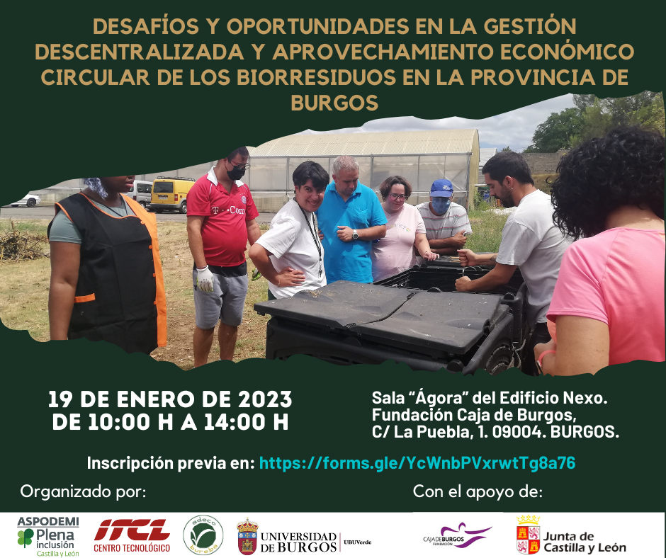 Desafío y oportunidades en la gestión descentralizada y aprovechamiento económico biocircular de los biorresiduos en la provincia de Burgos