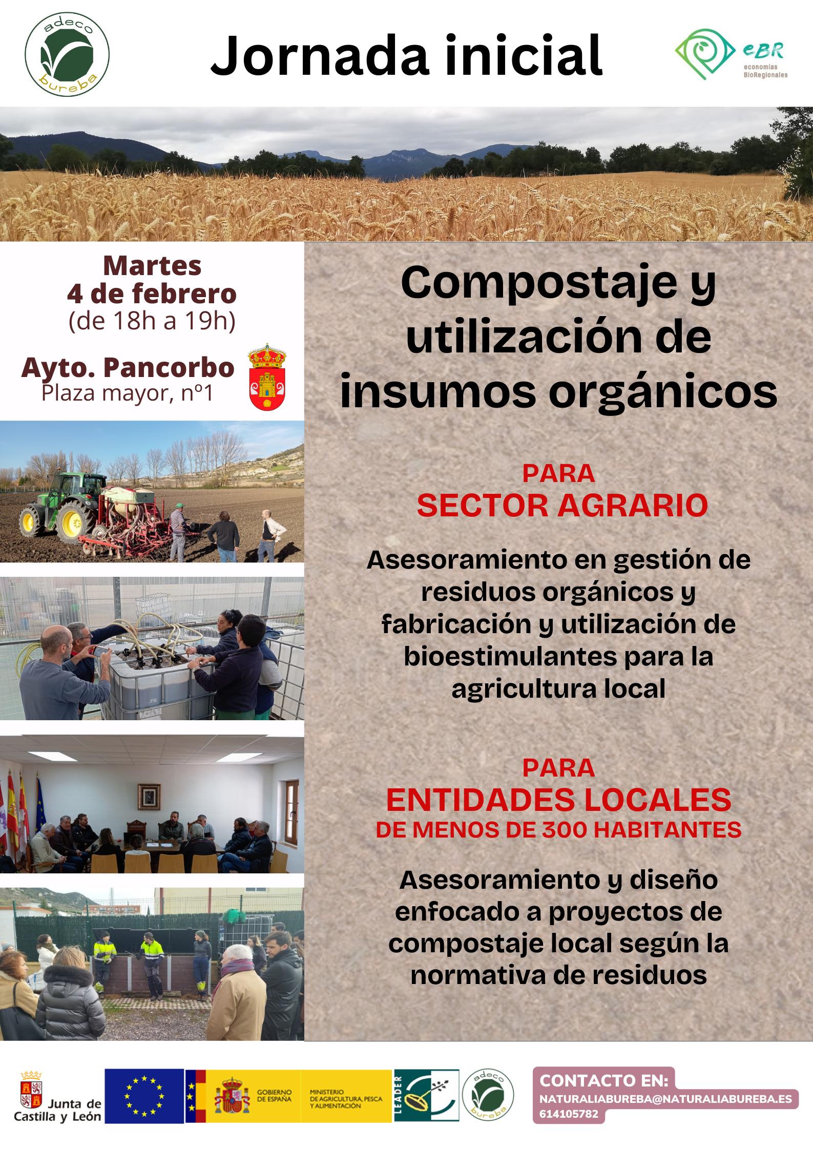 Compostaje y utilización de insumos orgánicos