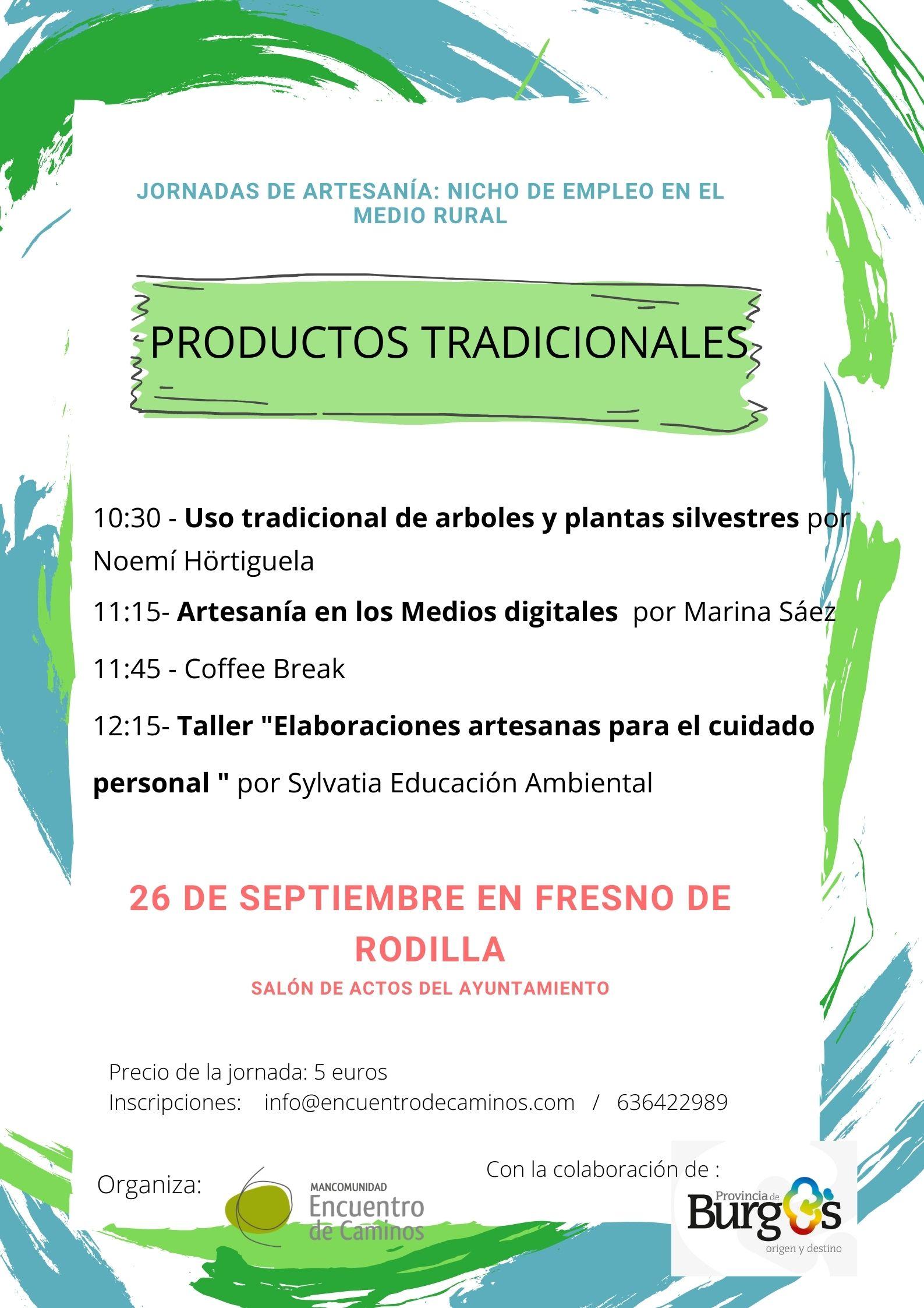 Jornadas de artesanía. Productos tradicionales