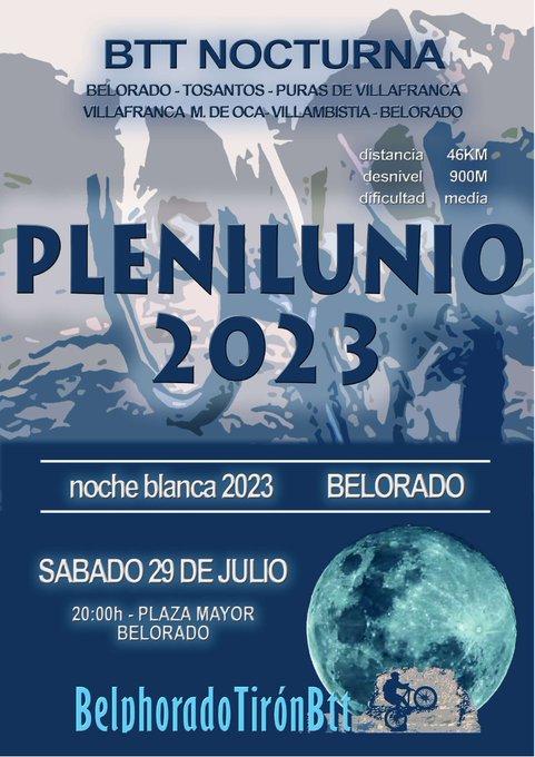 BTT Nocturna. Plenilunio 2023