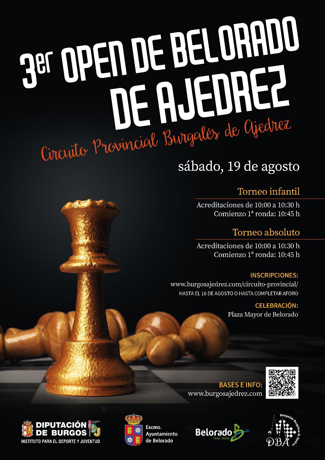 3º Opén de Ajedrez. Belorado