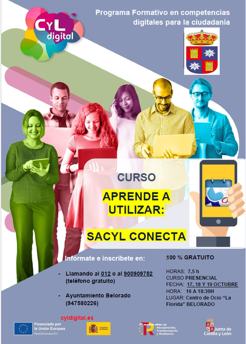 Aprende a utilizar Sacyl Conecta