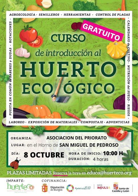 Curso de introducción al huerto ecológico