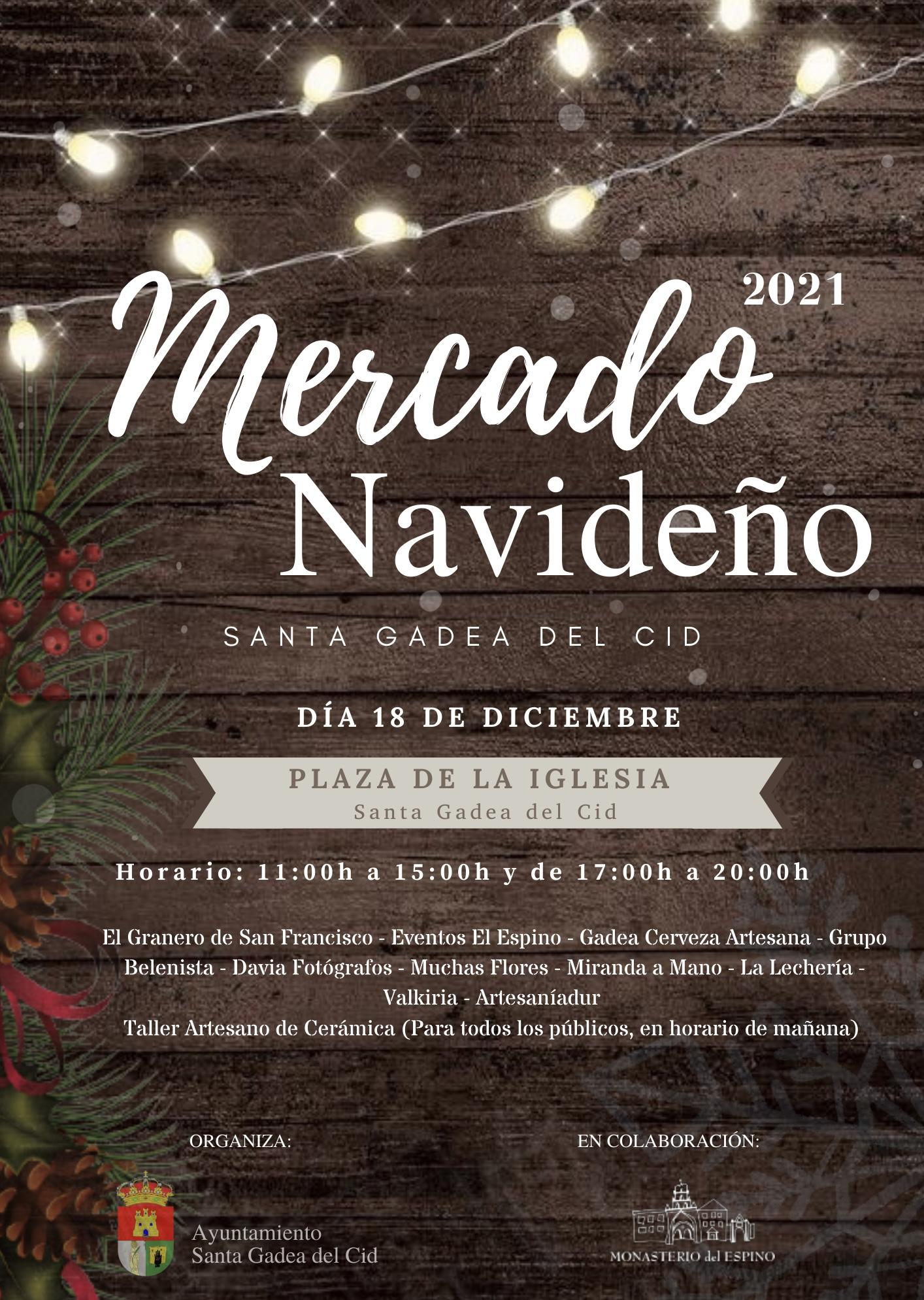 Mercado navideño. Santa Gadea del Cid