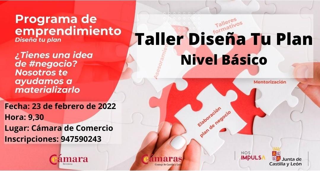 Taller Diseña Tu Plan. Nivel básico