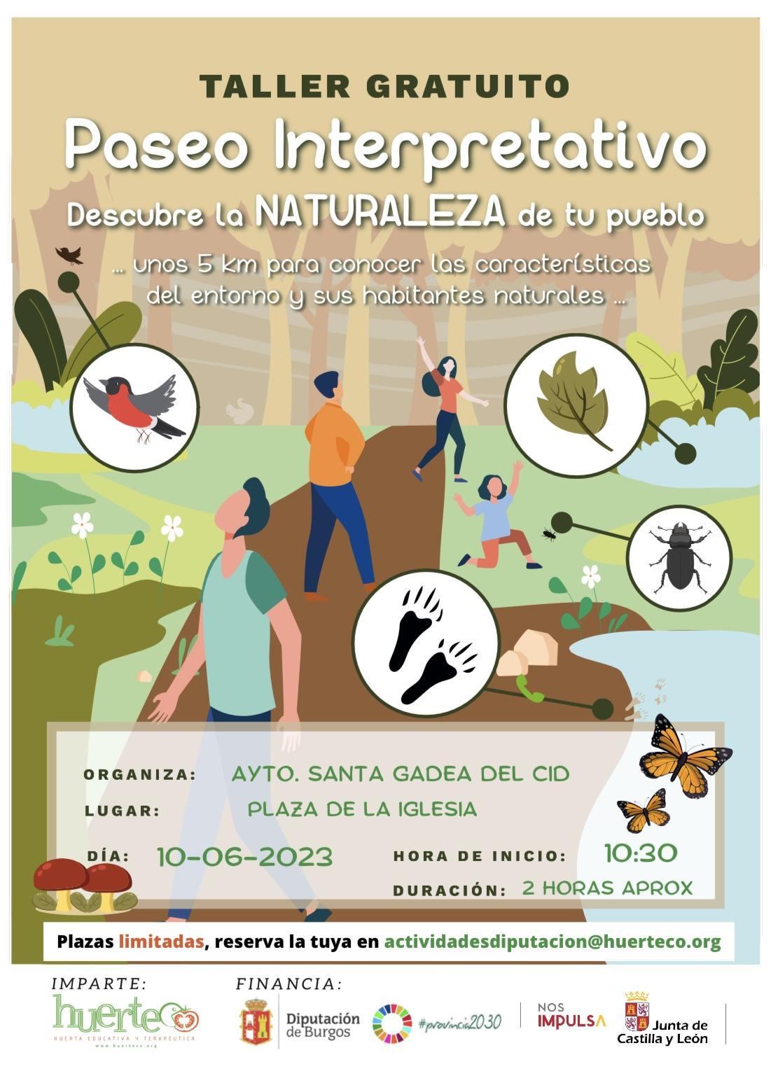 Paseo interpretativo. Santa Gadea del Cid