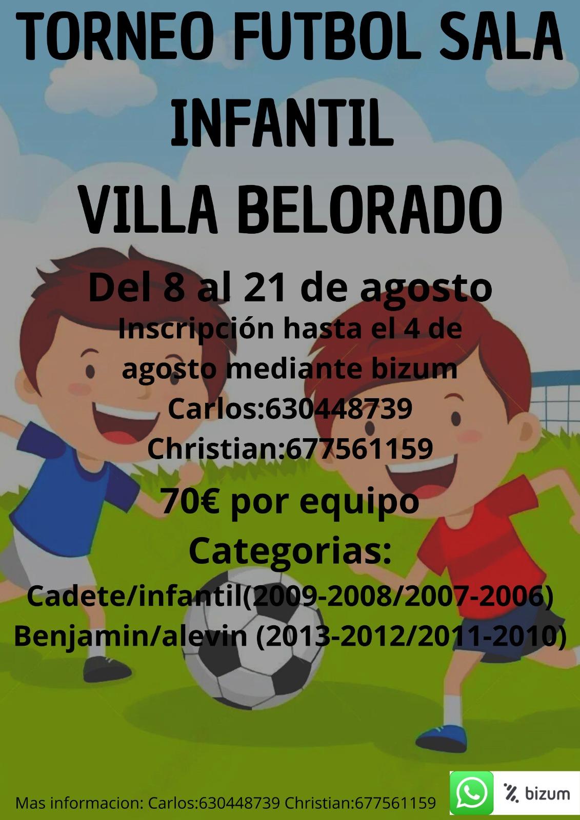 Torneo Futbol Sala Infantil. Belorado