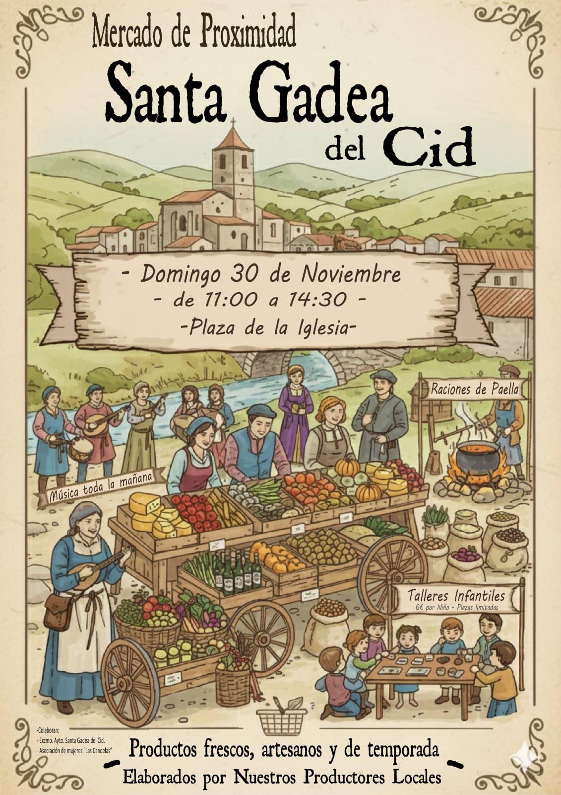 Mercado de proximidad Santa Gadea del Cid