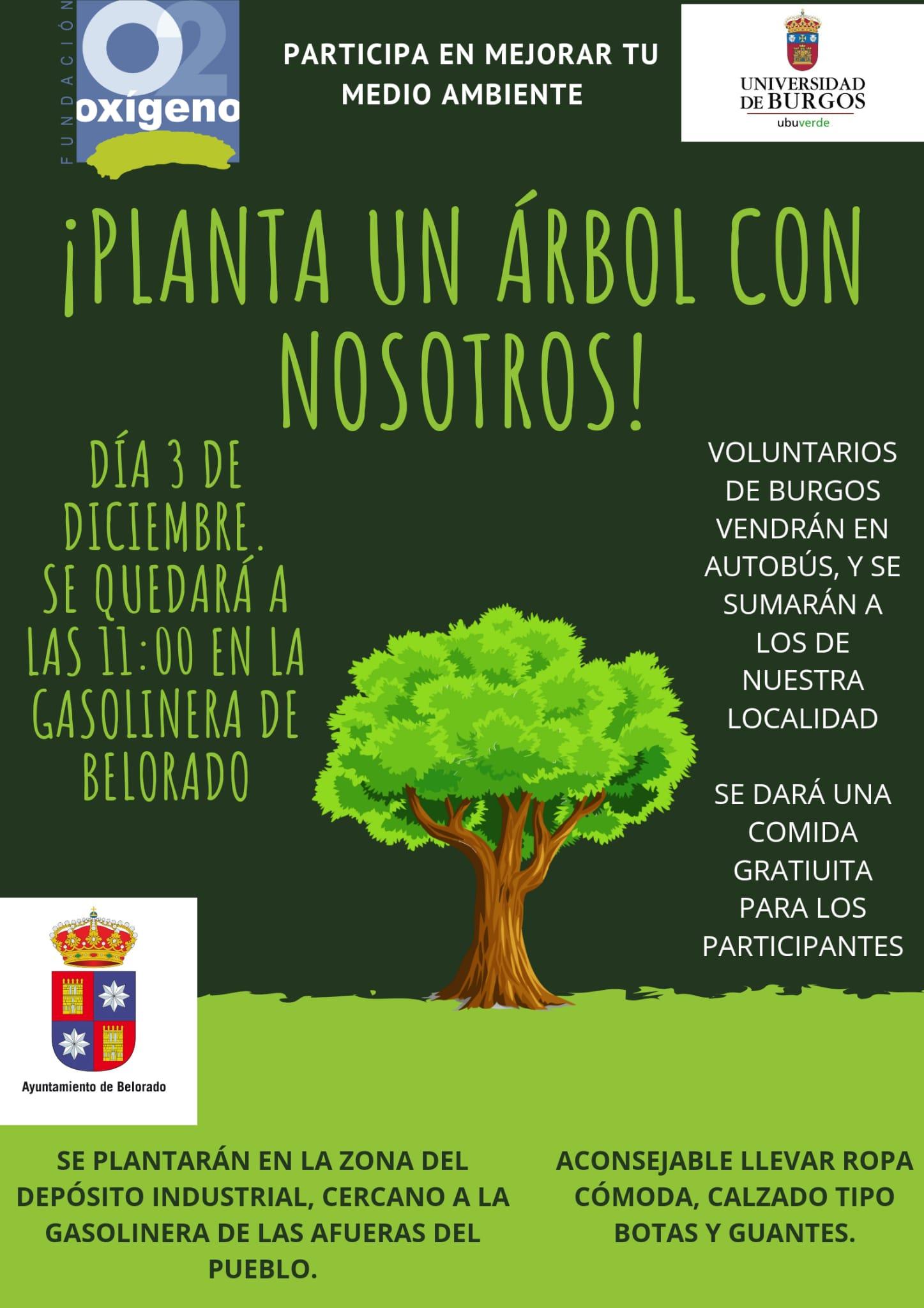 Planta un árbol con nosotros. Belorado