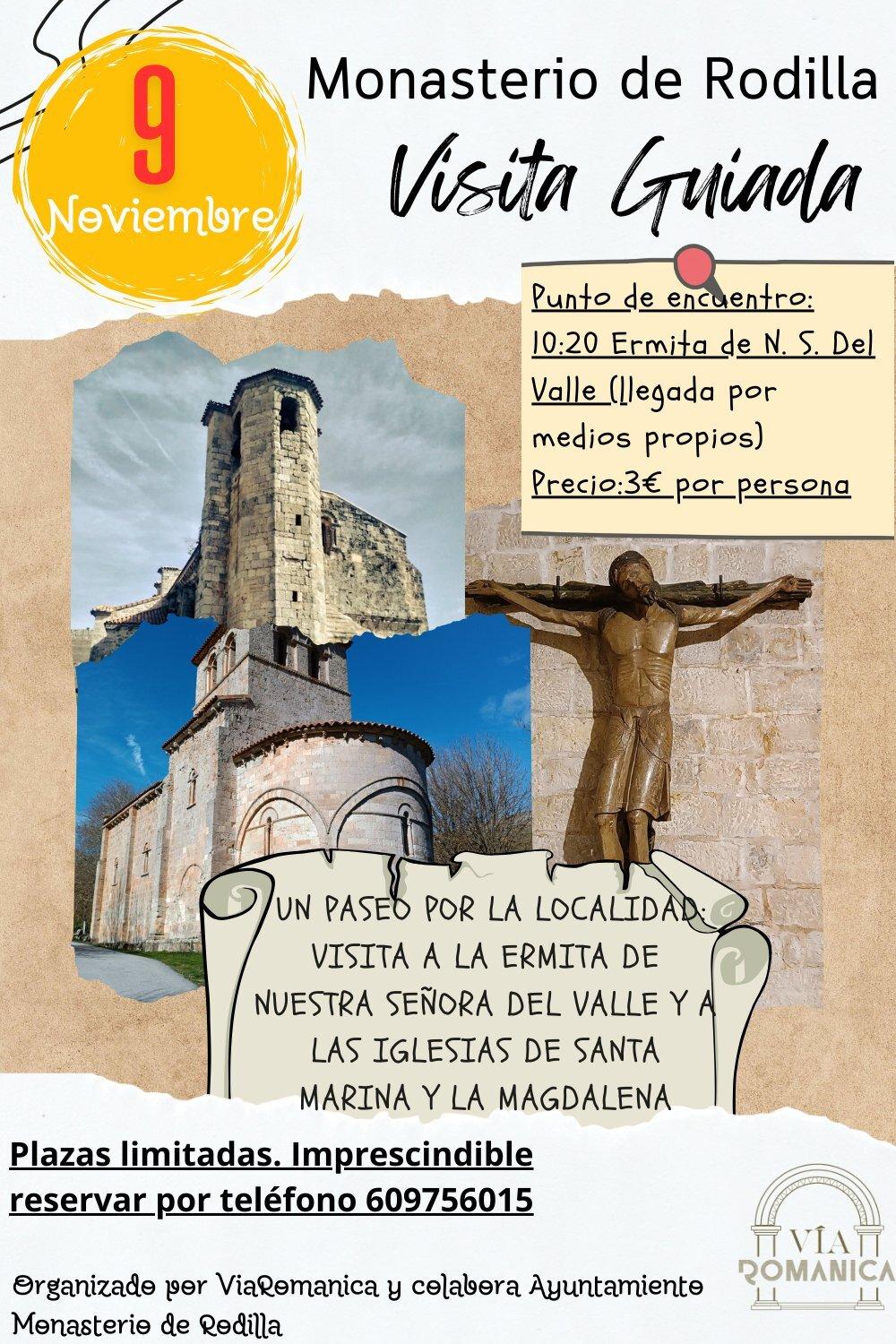 Visita guiada. Monasterio de Rodilla