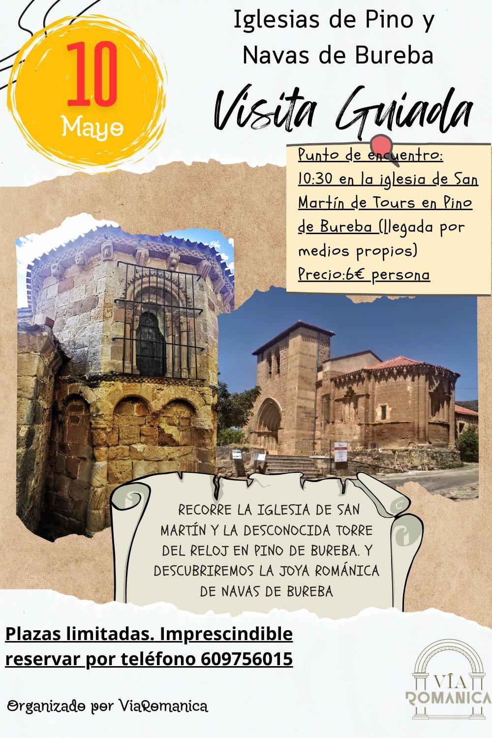 Visita guiada. Iglesia de Pino y Navas de Bureba