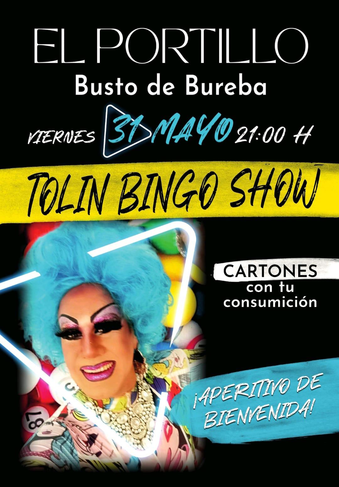 Tolin Bingo Show. Busto de Bureba